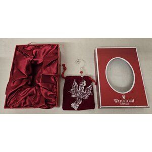 Waterford Crystal Angel Ornament With Box